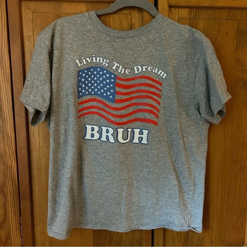 Viral Tik Tok shirt with American Flag